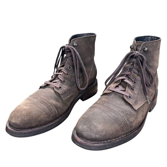Thursday Men’s Captain Olive Suede Leather Chukka Boots Size 8.5 main image 4